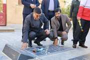 تجدید بیعت استاندار چهارمحال و بختیاری با شهدای شهرستان اردل