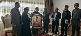 پویش «سلام شهید» با تجلیل از خانواده شهید «حسین اسدی‌پور» صورت گرفت 