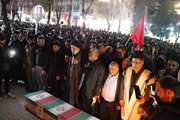 تشییع باشکوه پیکر مطهر شهید سجاد نادری در شهرکرد